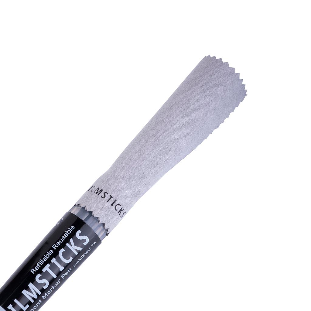 Filmsticks Microfibre Slate Cleaning Cloth Strips w. Tape for Marker Pen (5-Pack)