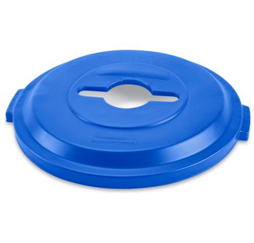 Recycling Can Lid - 32 Gallon - Blue